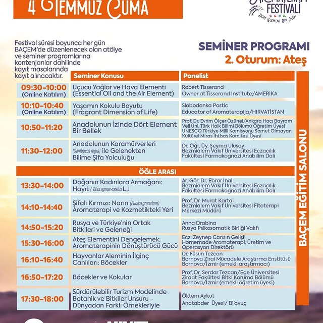 Balıkesir’de Şifa Dolu Uluslararası Aroma Terapi Festivali Başladı