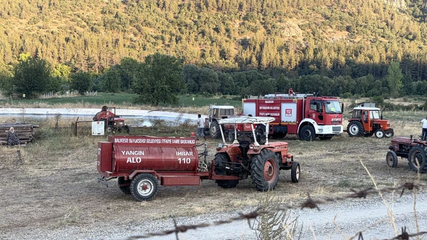 Balıkesir’de Dursunbey Orman Yangını Kontrol Altına Alındı