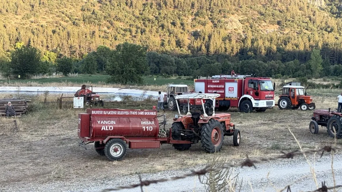 Balıkesir’de Dursunbey Orman Yangını Kontrol Altına Alındı