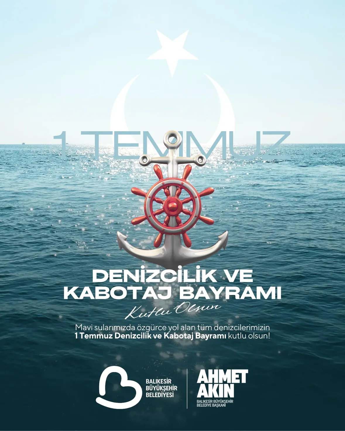 Kabotaj Bayramı Kutlandı: Denizciler Mavi Vatan İçin Bir Arada