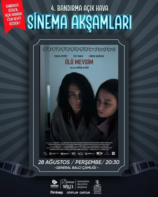 Bandırma’da Açık Hava Sinema Akşamları Son Kez Perdeyi Açıyor