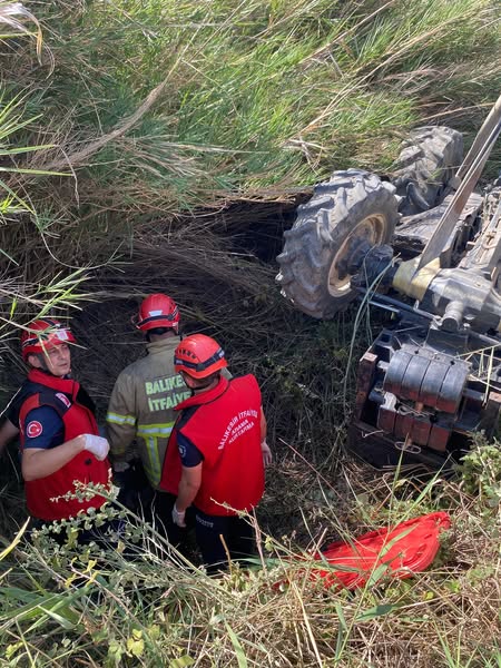 Balıkesir’de Traktör Kazaları: 2 Ölü, 4 Yaralı