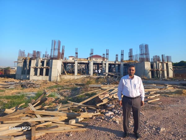 Bandırma Üniversitesi Camii İnşaatı Müftü Ziyaretiyle Devam Ediyor