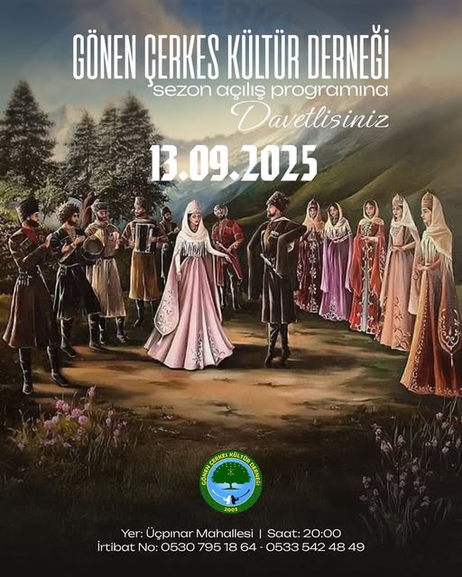 Gönen’de Çerkes Kültürünün Renkli Sezon Açılışı