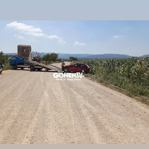 Gönen’de Zincirleme Trafik Kazası: Can Kaybı Yok