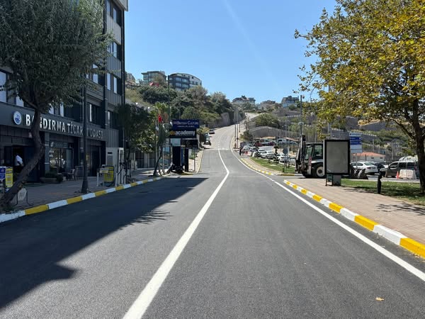 Bandırma’da Mehmet Akif Ersoy Caddesi Yenilendi