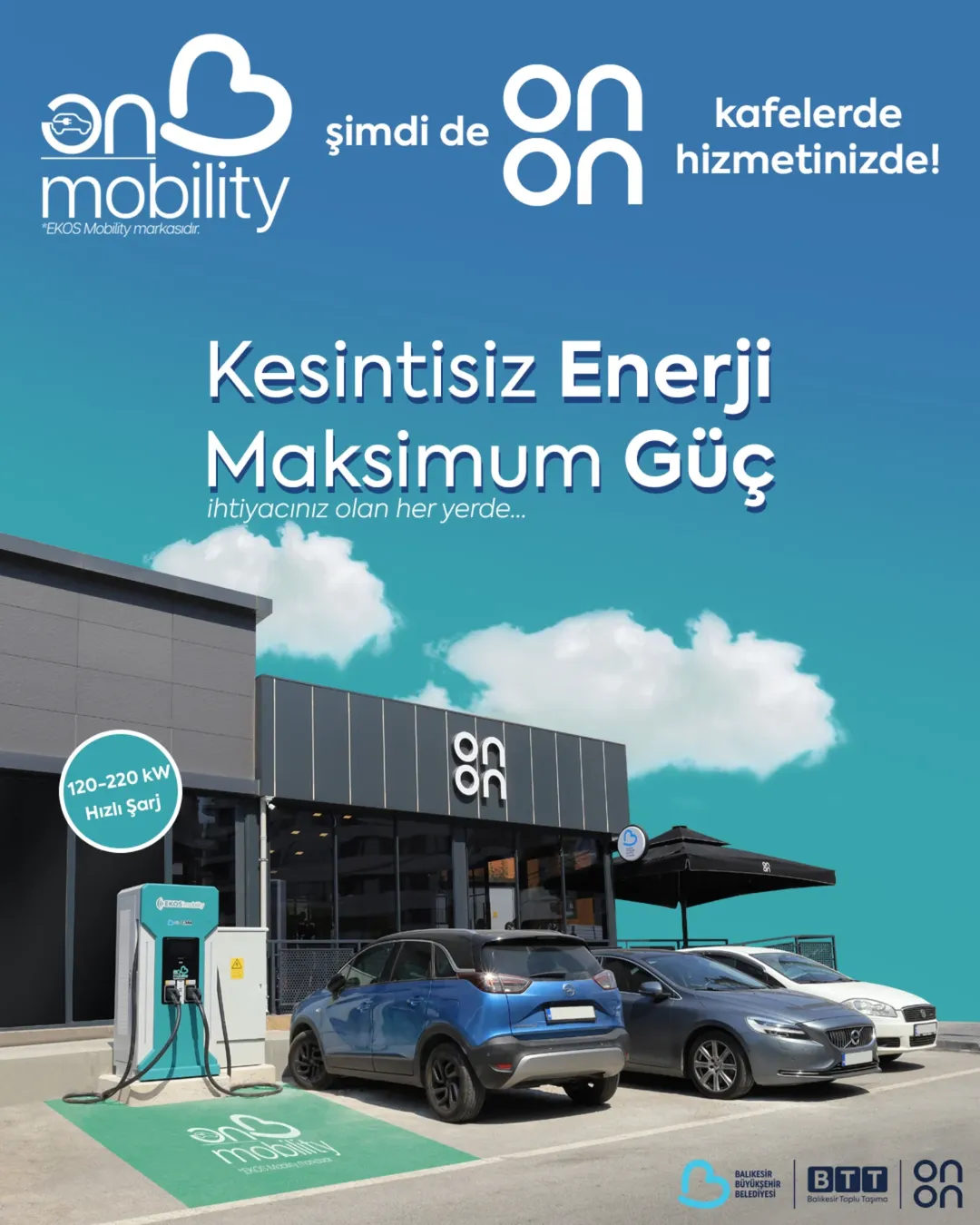 Balıkesir’de Elektrikli Araç Şarj İstasyonları ile Dinlenme Noktaları Buluştu