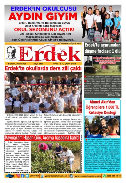 Erdek’te Yerel Gazete 49. Yılını Tamamladı