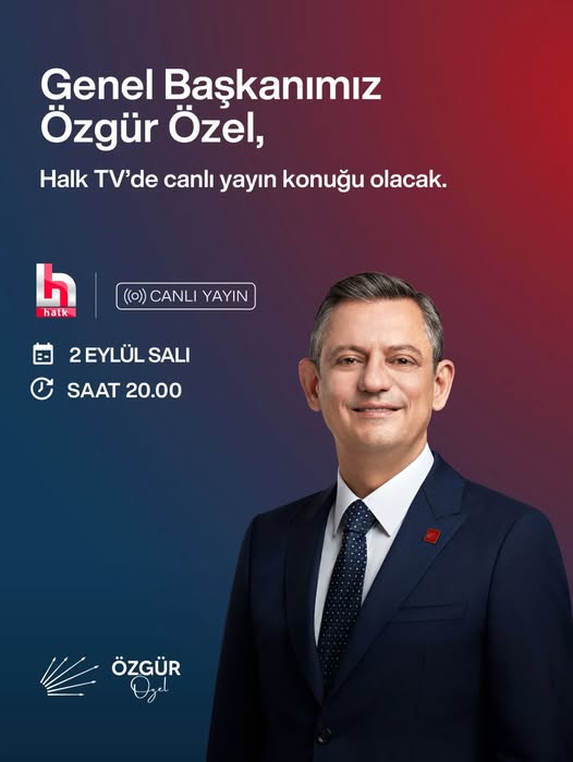 CHP Genel Başkanı Özgür Özel Halk TV’de Canlı Yayınla Balıkesir’e Değinildi