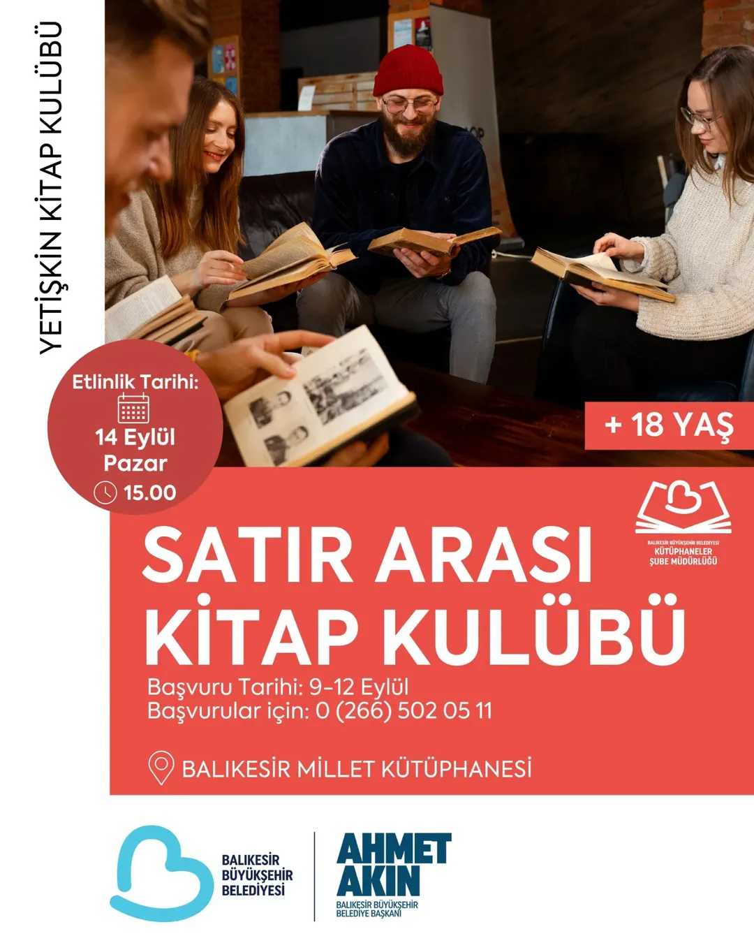 Balıkesir’de Kitap Kulübü ile Edebiyat Buluşması