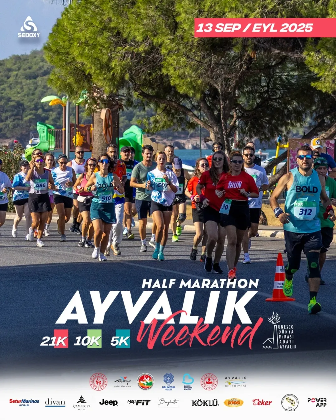 Ayvalık Kurtuluş Yarı Maratonu’nda Sporcular Buluştu: 1300 Atlet 24 Ülkeden Katılıyor