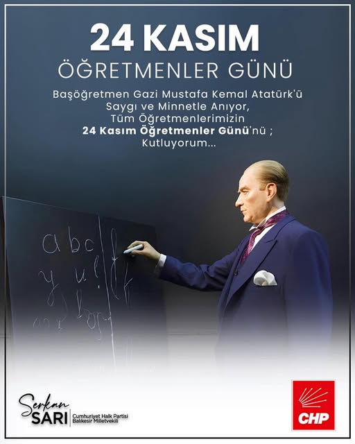 24 Kasım Öğretmenler Günü: Cehalete Karşı Mücadelenin Sembol Günü