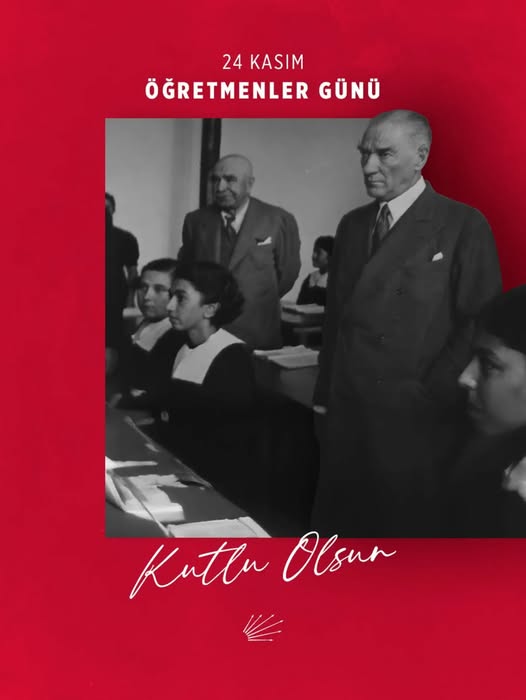 CHP Balıkesir’den 24 Kasım Öğretmenler Günü Mesajı: “Cumhuriyetin Değerli Emekçileri”