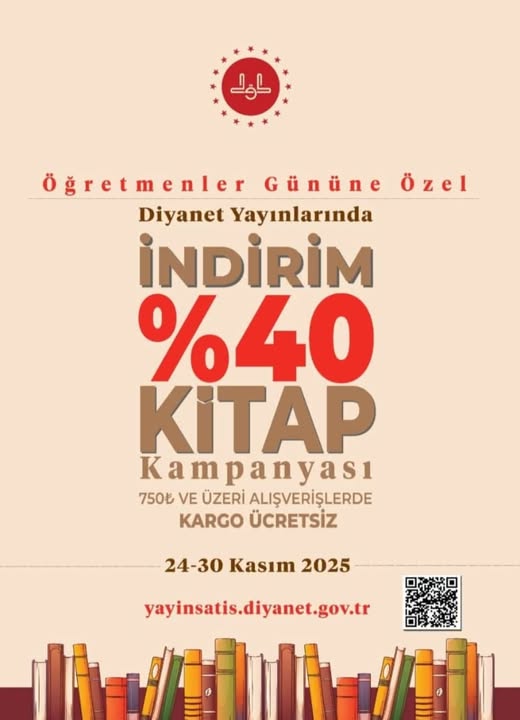 Bandırma Müftülüğü Öğretmenler Günü’nde Kitap Okurlarına %40 İndirim Fırsatı Sunuyor