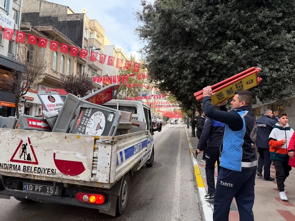 Bandırma’da Yaya Kaldırımları İçin Zabıta Denetimi