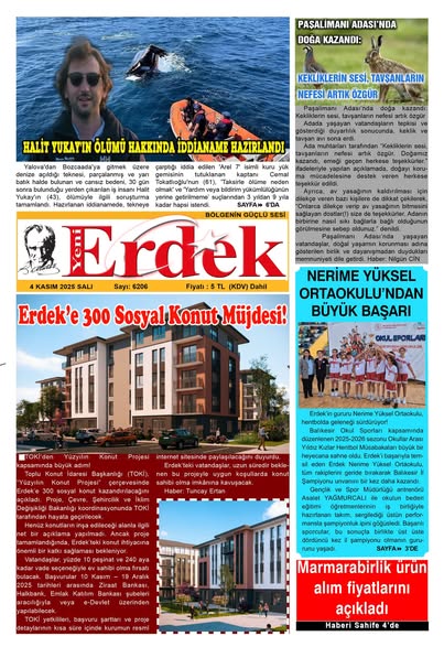 Erdek’te Yeni Eğitim ve Spor Kompleksi Projesi Başlıyor