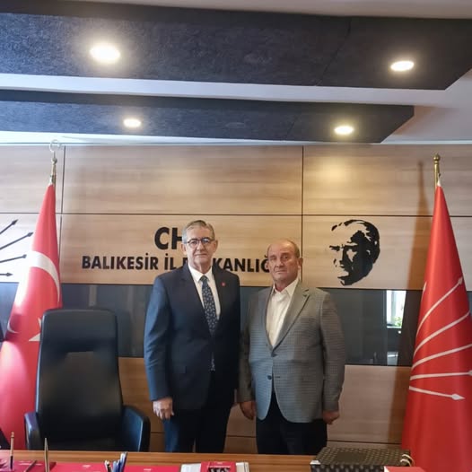 CHP Balıkesir’de Havran Koordinatöründen İl Başkanlığına Ziyaret
