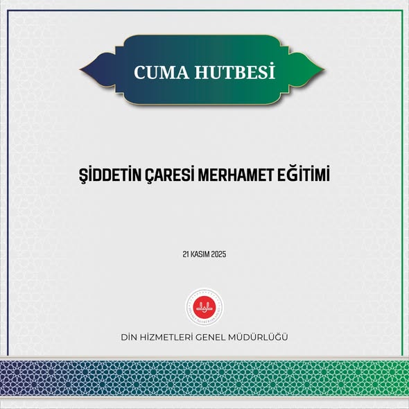 Şiddetin Çaresi Merhamet Eğitiminde Bulundu