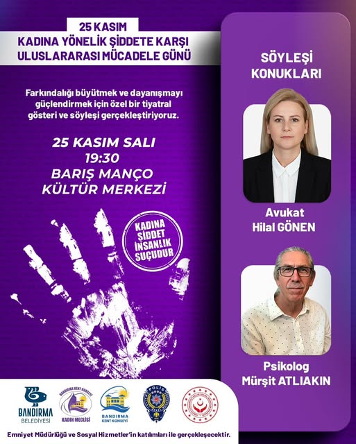 Bandırma’da Kadına Yönelik Şiddetle Mücadele İçin Önemli Etkinlik