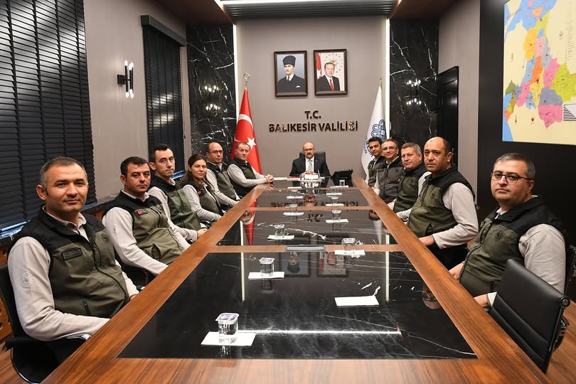 Balıkesir’de 11 Kasım Milli Ağaçlandırma Günü Hazırlıkları Değerlendirildi