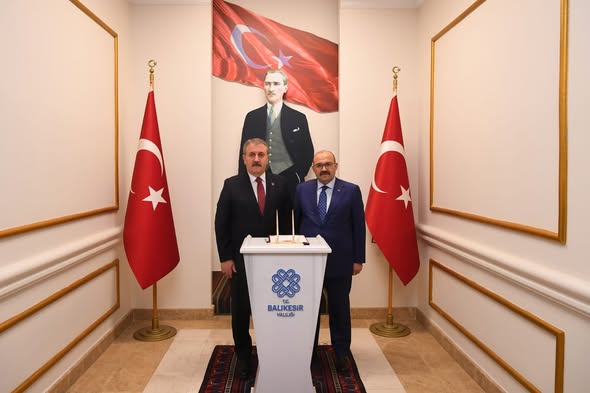 BBP Genel Başkanı Destici, Balıkesir Valisi Ustaoğlu’nu Ziyaret Etti