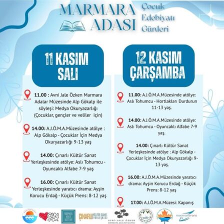 Marmara Adası’nda Çocuklar İçin Edebiyat Şenliği