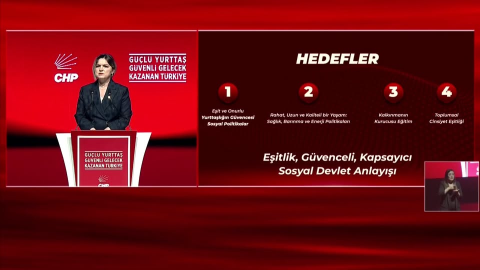 CHP Balıkesir’de “Güçlü Yurttaş, Güvenli Gelecek” Temalı Parti Programı Taslağını Tanıttı