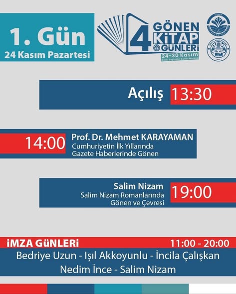 4. Gönen Kitap Günleri, Edebiyat Severleri Buluşturuyor