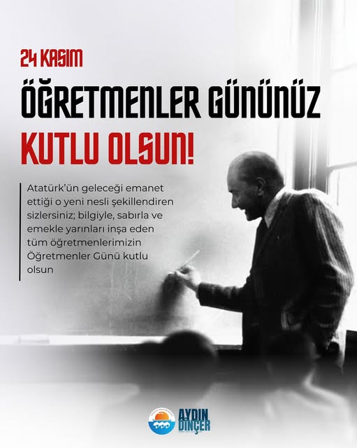 Marmara Adalar’da 24 Kasım Öğretmenler Günü Kutlamaları