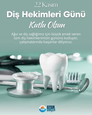 Marmara Adalar Belediyesi’nden Diş Hekimleri Günü Mesajı
