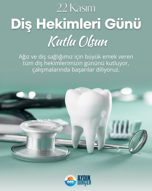 Marmara Adalar Belediyesi’nden Diş Hekimleri Günü Mesajı