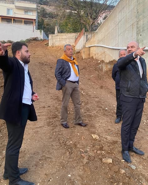 Belediye Başkanı Aydın Dinçer, Çınarlı Mahallesi’ndeki İmar Çalışmalarını Yerinde Denetledi