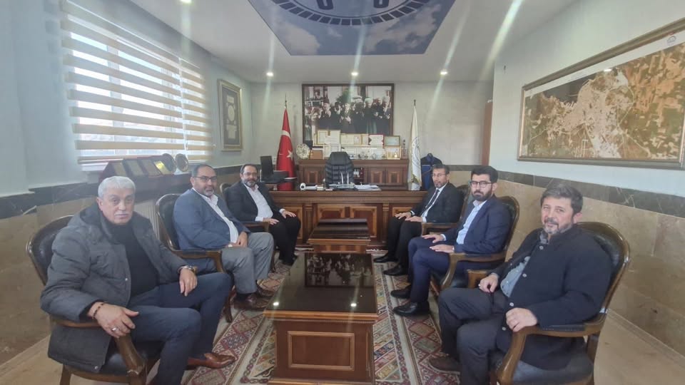 Balıkesir Diyanet-Sen Heyeti Bandırma Müftüsü Abdulhamid Pehlivan’ı Ziyaret Etti